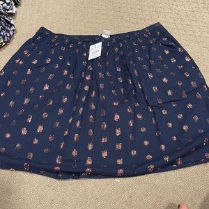 NWT J Crew skirt with elastic waist